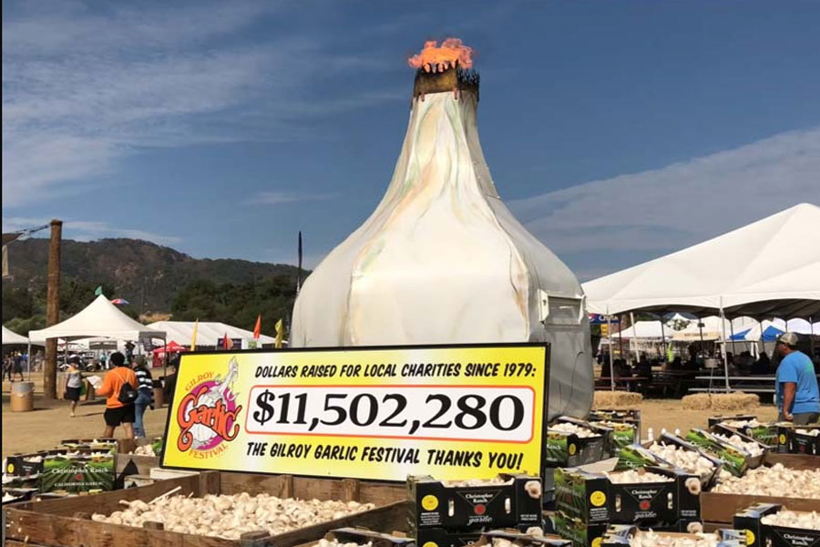 Gilroy Garlic Festival - Santa Cruz - Henry Cowell Redwood State Park